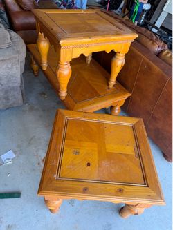 Coffee table 2 side tables