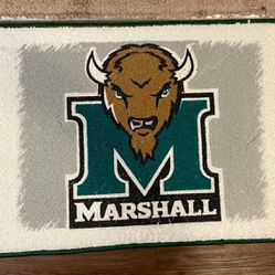 Marshall University Thundering Herd Door Mat | 18” x 24” Logo Accent Mat