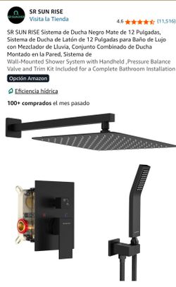 Shower system kit for bathroom
