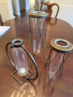 Candle Stick Holder Flower vase