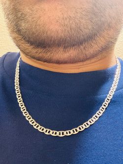 .925 Silver Chain Diamond Cut (RARE STYLE)