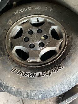 6 lugs. chevy. silverado. rims. and. tires