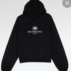 Balenciaga - Black BB Mode hoodie - unisex - Cotton/Polyester