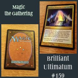 Magic The Gathering TCG: Brilliant Ultimatum #159 (Shards Of Alara) R,HF,NM