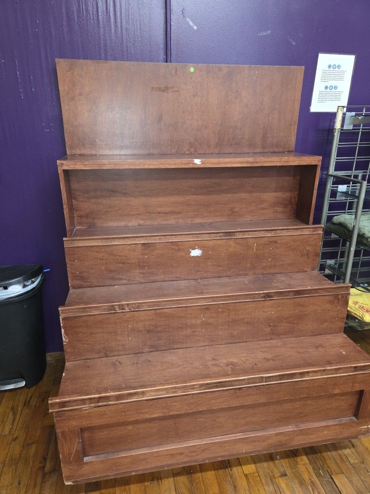 4 Tier Shelving Display Fixture
