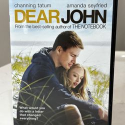 Dear John DVD - Channing Tatum Amanda Seyfried Romantic Drama