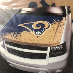 LA Rams Hood Cover