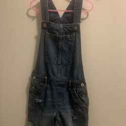 Gap Jean Shorts Overall For Girls Size M