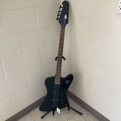EPIPHONE GOTH THUNDERBIRD BASS GUITAR.