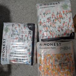 Honest Diapers Size 5 - 20 Counts 