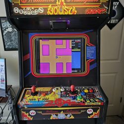Custom Made Arcade Game With 19 Games!  Look!
