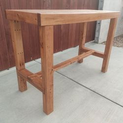 Bar table 60(L)x24(W)x40(H) for outdoor or indoor *Delivery available*