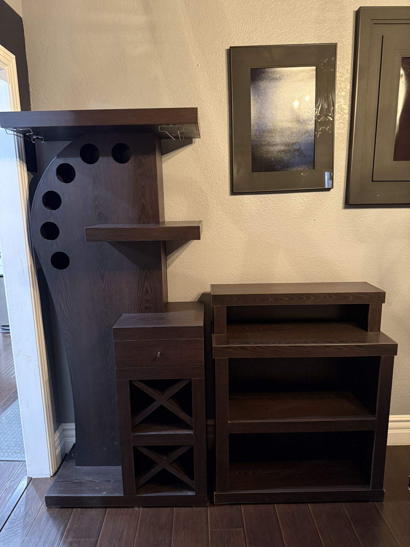 Custom Wine Cabinet Bar With Shelf’s