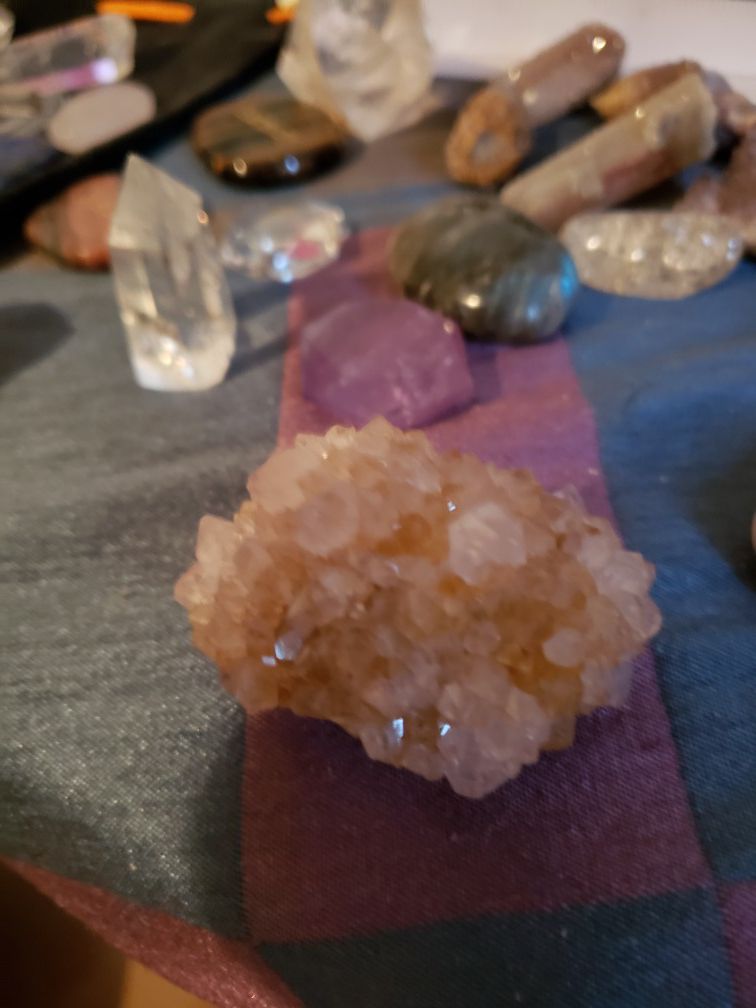 Rare spirit quartz from South Africa