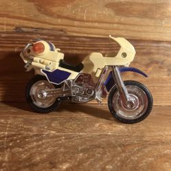 1997 Bandai Power Rangers Turbo Blue Senturion Cycle Motorcycle Bike Vehicle