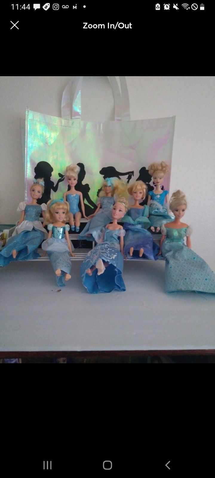 Disney Doll Barbie Cinderella Collection