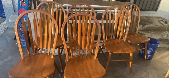 Solid Oak Chairs