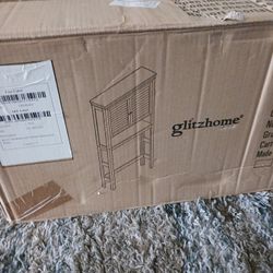 Clean new in box with all hardware and pieces free standing cabinet shelf $120 cash paid $169+ must pick up Broadway and apache buckeye az cash only p