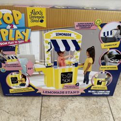 Cardboard limonade stand