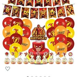 The Flas Party Supplies Decorations