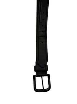 Columbia Black Leather Belt - Size M (34-36)