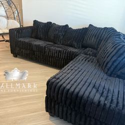 (6 Colors) NEW Fluffy Sectional Couches