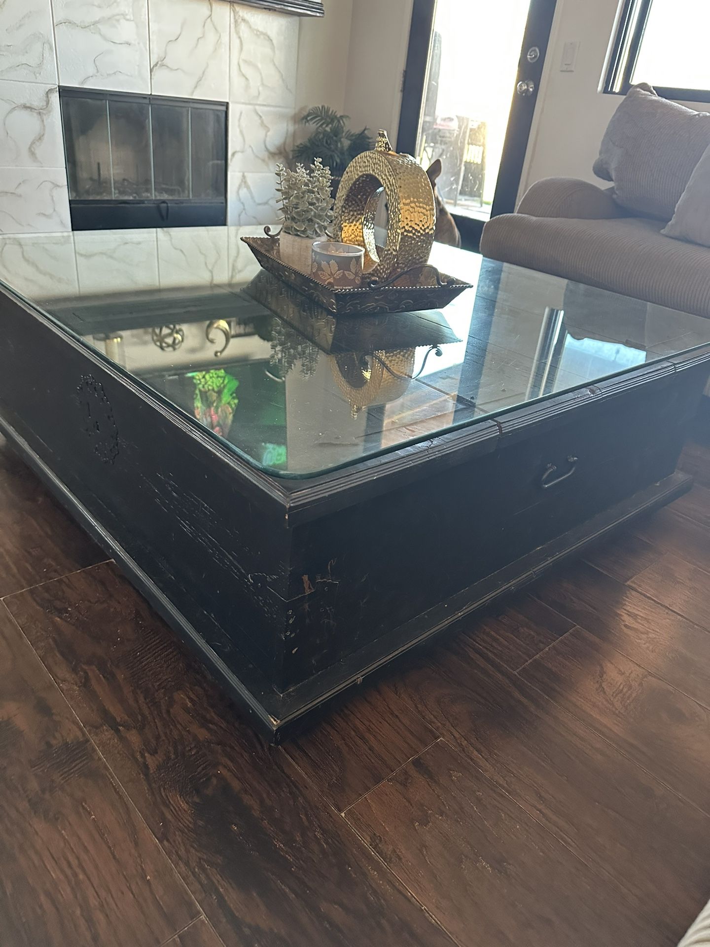 Large Coffee Table Chest
