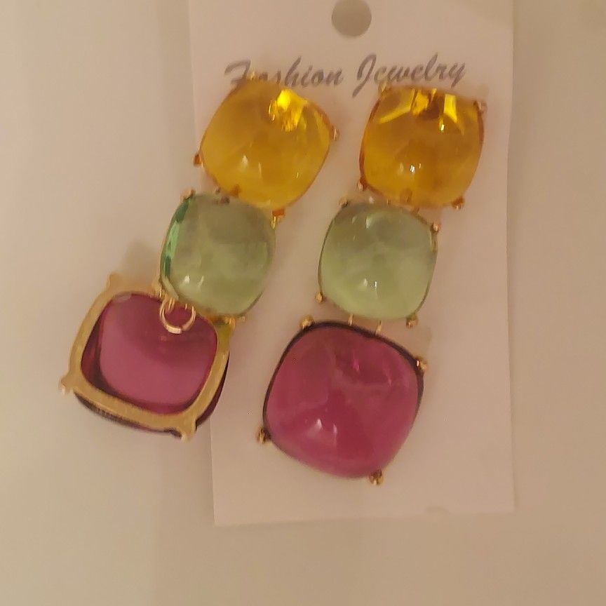 Boho Multi Color Earrings