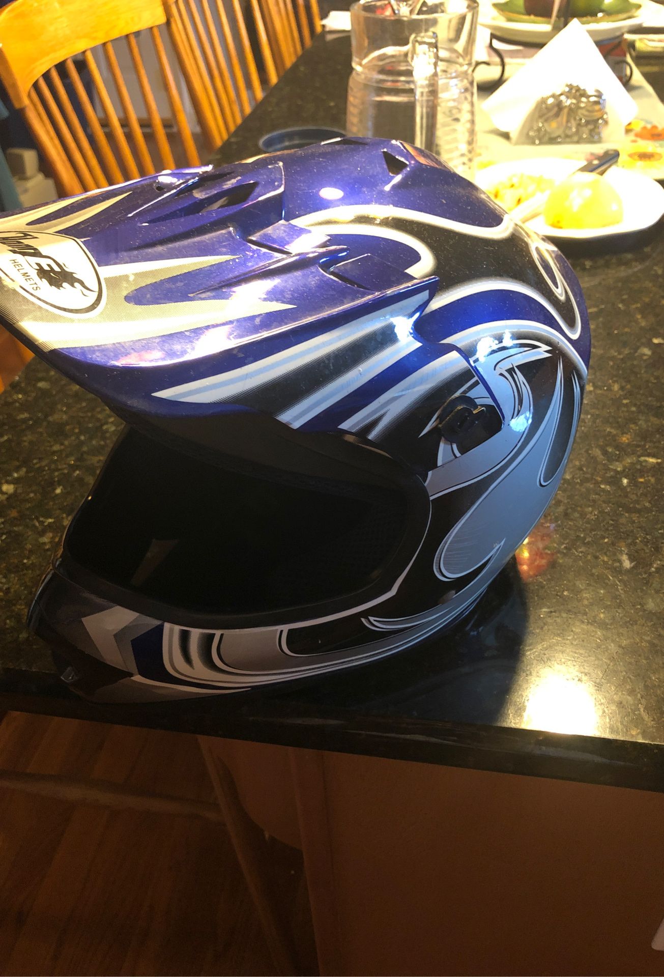 Medium Size Motorcycle Helmet