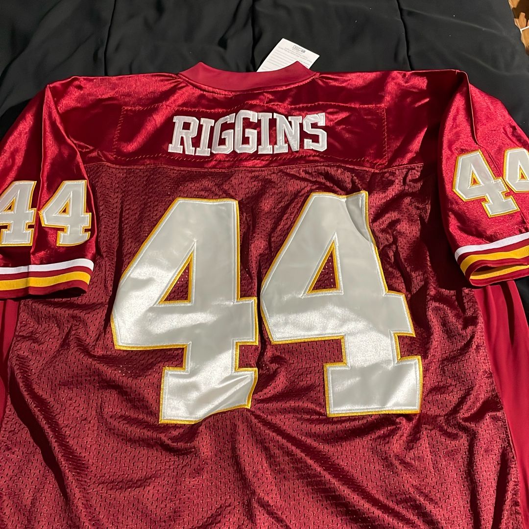 Authentic NFL Throwback WASHINGTON REDSKINS John Riggins Size 54 Jersey