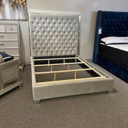 [OM] 🟪 Only $45 initial then take it home 🏡 Brand New  Lacey Bed Frame 