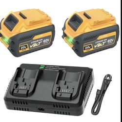 9.0Ah 2/Replacement for Dewalt 60V Flexvolt Battery Lithium 