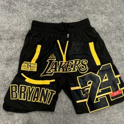LA Lakers Kobe Bryant Shorts 