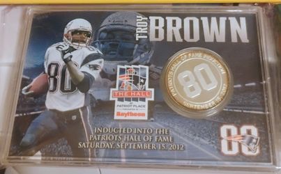 Troy Brown Coin Abierto A Ofertas 