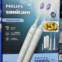 Philips Sonicare Advanced Clean Electric Toothbrush Set