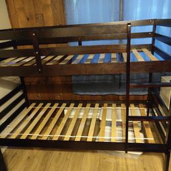 Twin bunk Bed, Espresso color