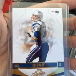 Tom Brady 2008 Playoff Absolute Memorabilia #87 New England Patriots