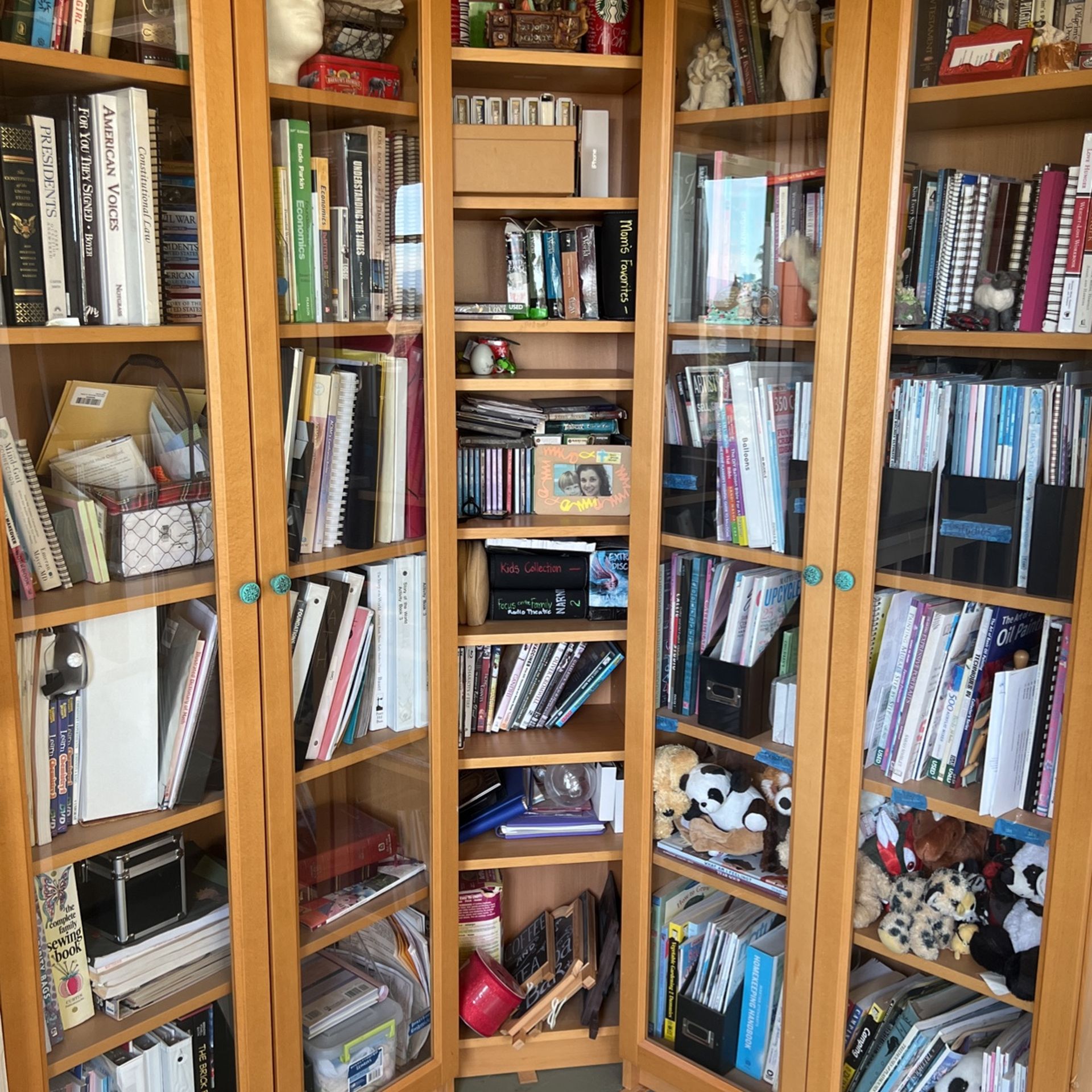 2 Billy Bookcases IKEA Corner And Extension