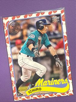 Ichiro Suzuki 2024 MLB Topps Japan Edition Koi 1989 89J-45 35th Anniversary
