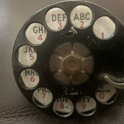 Vintage Metal Rotary Dial