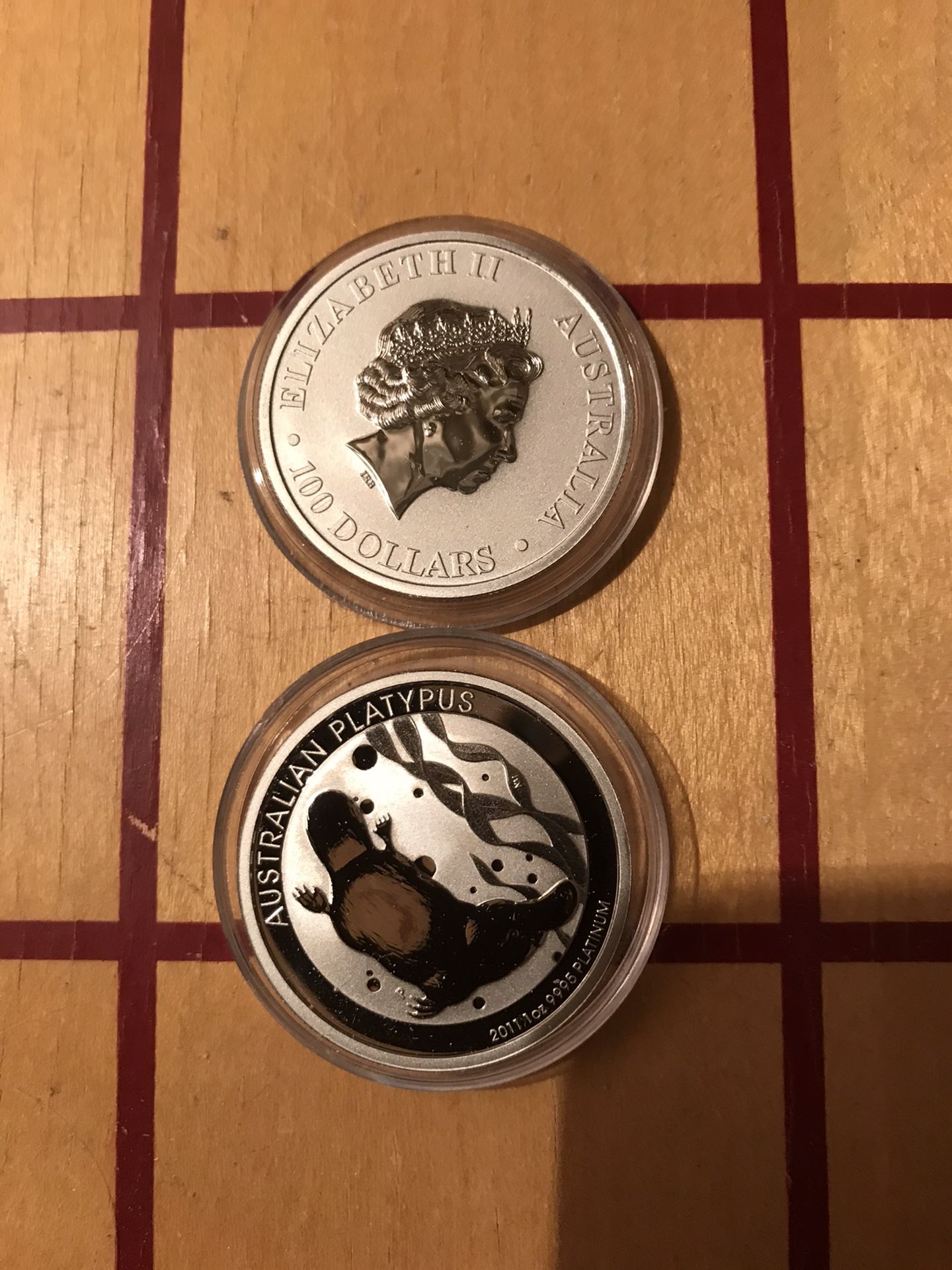 Platinum platypus coin 1oz