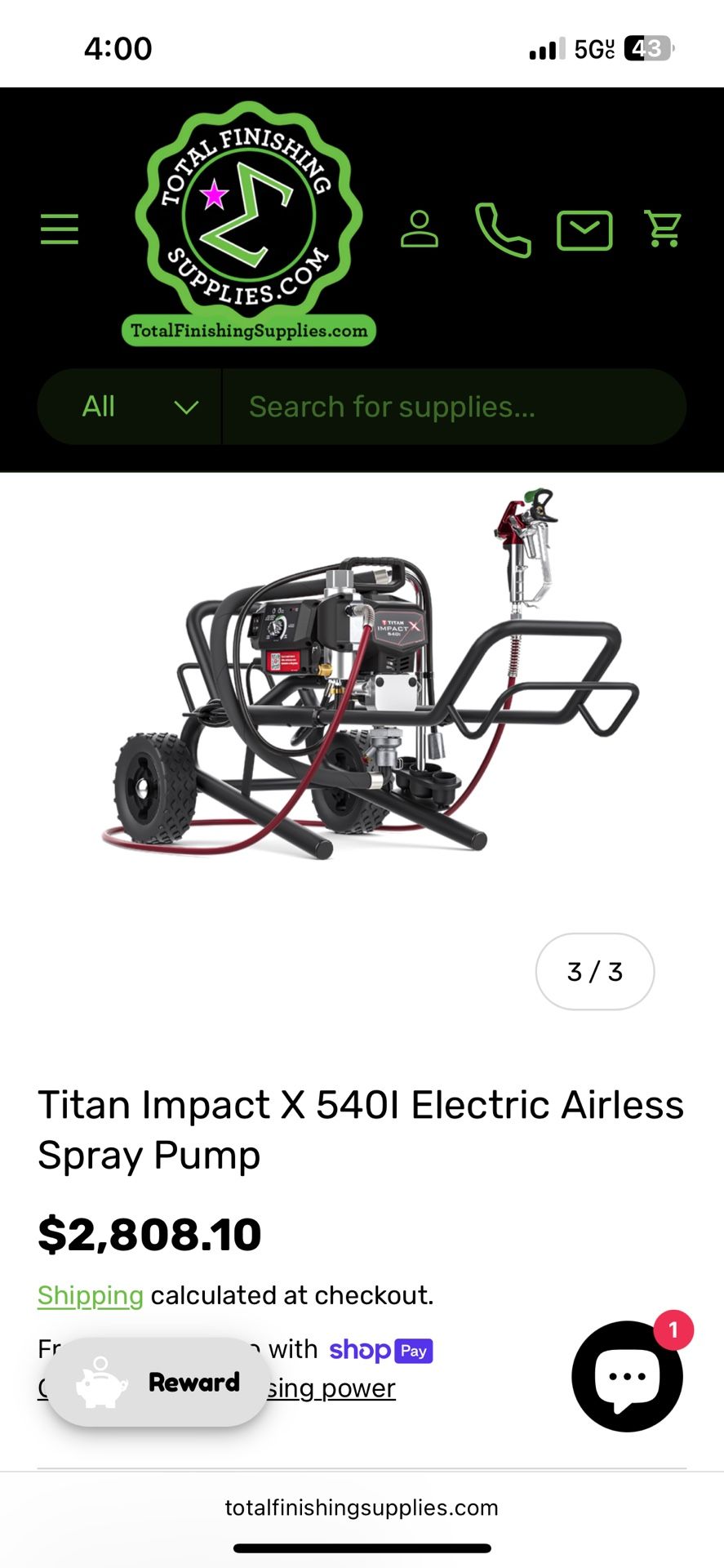 Titan Impact Sprayer