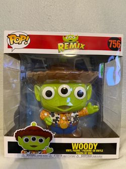 Funko Pop 10 inch Remix Alien as Woody #756