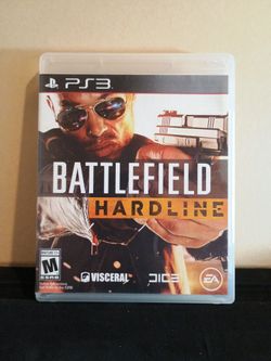 PS3 Battlefield Hardline