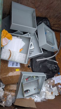 Electrical metal conduit boxes junction