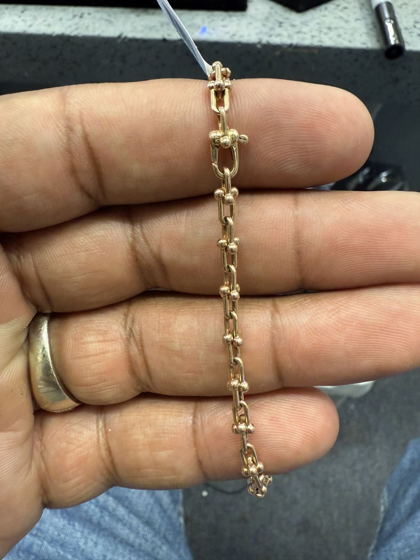 18KT Tiffany & Co. Link Bracelet 40083-1