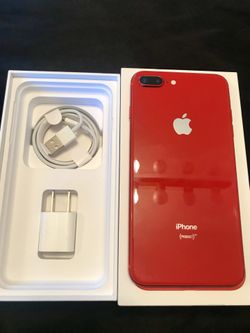 iPhone 8 Plus (Red Product)New!! 64Gb(UNLOCKED)All Carriers T-Mobile AT&T Metropcs 🇲🇽 Telcel Cricket Verizon!