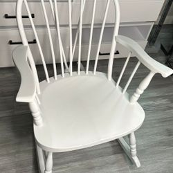 Vintage White Rocking Chair