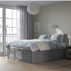 Bed farm mattress,side-table and Chester