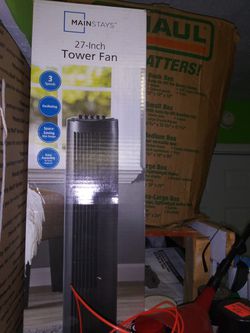 Mainstays 27 inch tower fan
